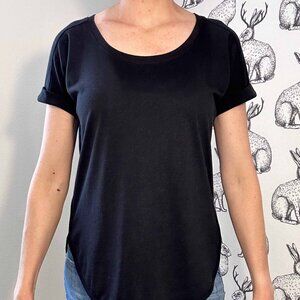 Women's Yogalicious Hi-Lo Dolman Sleeve T-shirt SzM